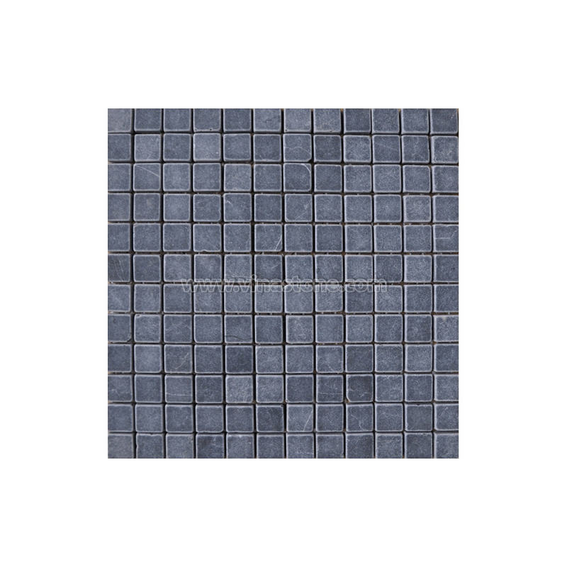 Mosaique Blue Stone 23x23mm sur trame de 30x30