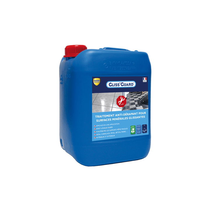 Gliss'Guard antidérapant 5 L pour travertin et piscine - Guard Industrie