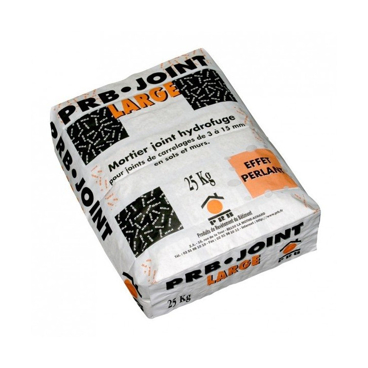 Joint large travertin PRB ton pierre TIBET 25 kg (hydrofugé)