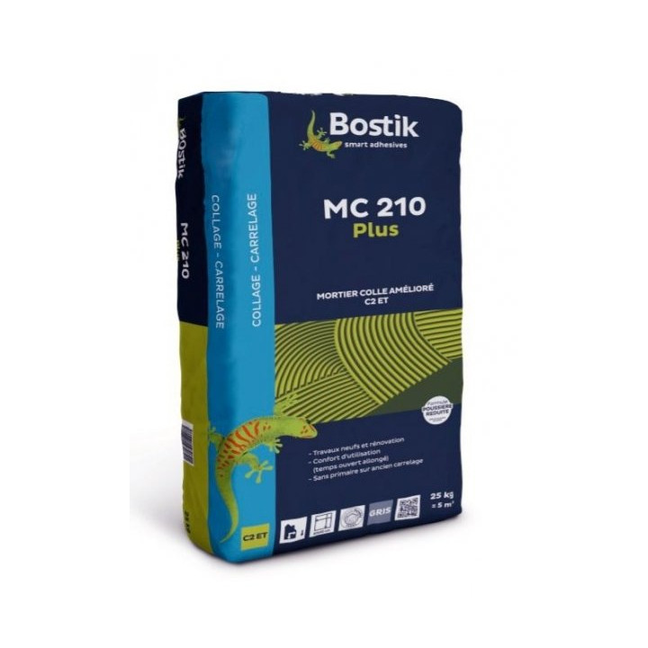 Colle blanche travertin Bostik MC 210 Plus 25 kg (C2 ET)