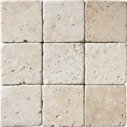 Travertin 10x10 premier choix MIX - DMC Miller