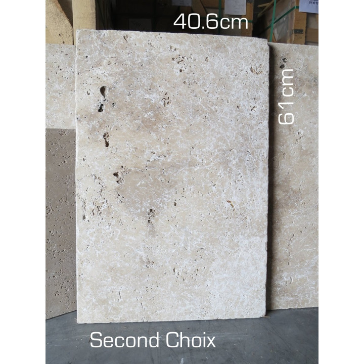 Travertin 40x60 second choix Mix - DMC Miller