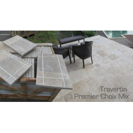 Travertin OPUS 4 premier choix Mix - DMC Miller