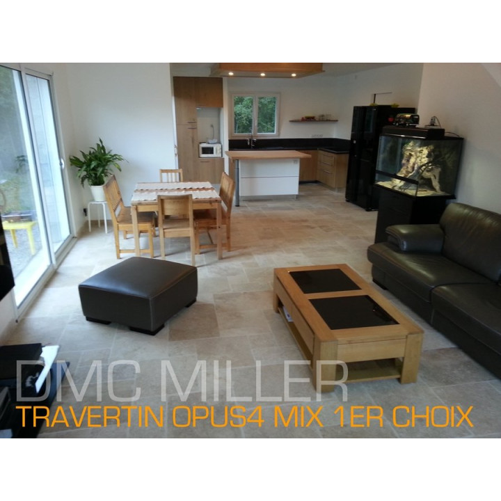 Travertin OPUS 4 premier choix Mix - DMC Miller