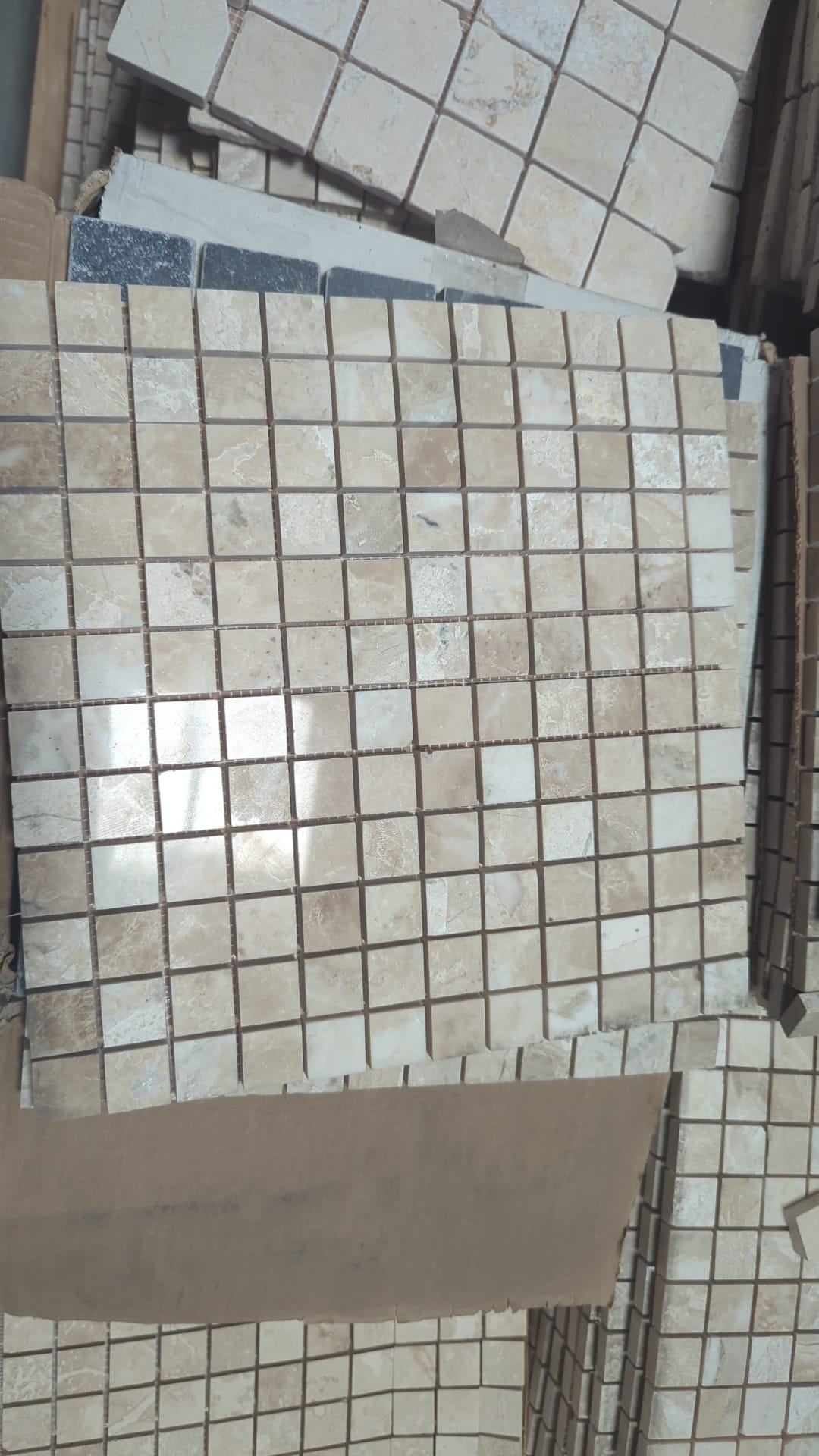 mosaique en marbre en destokage promotion