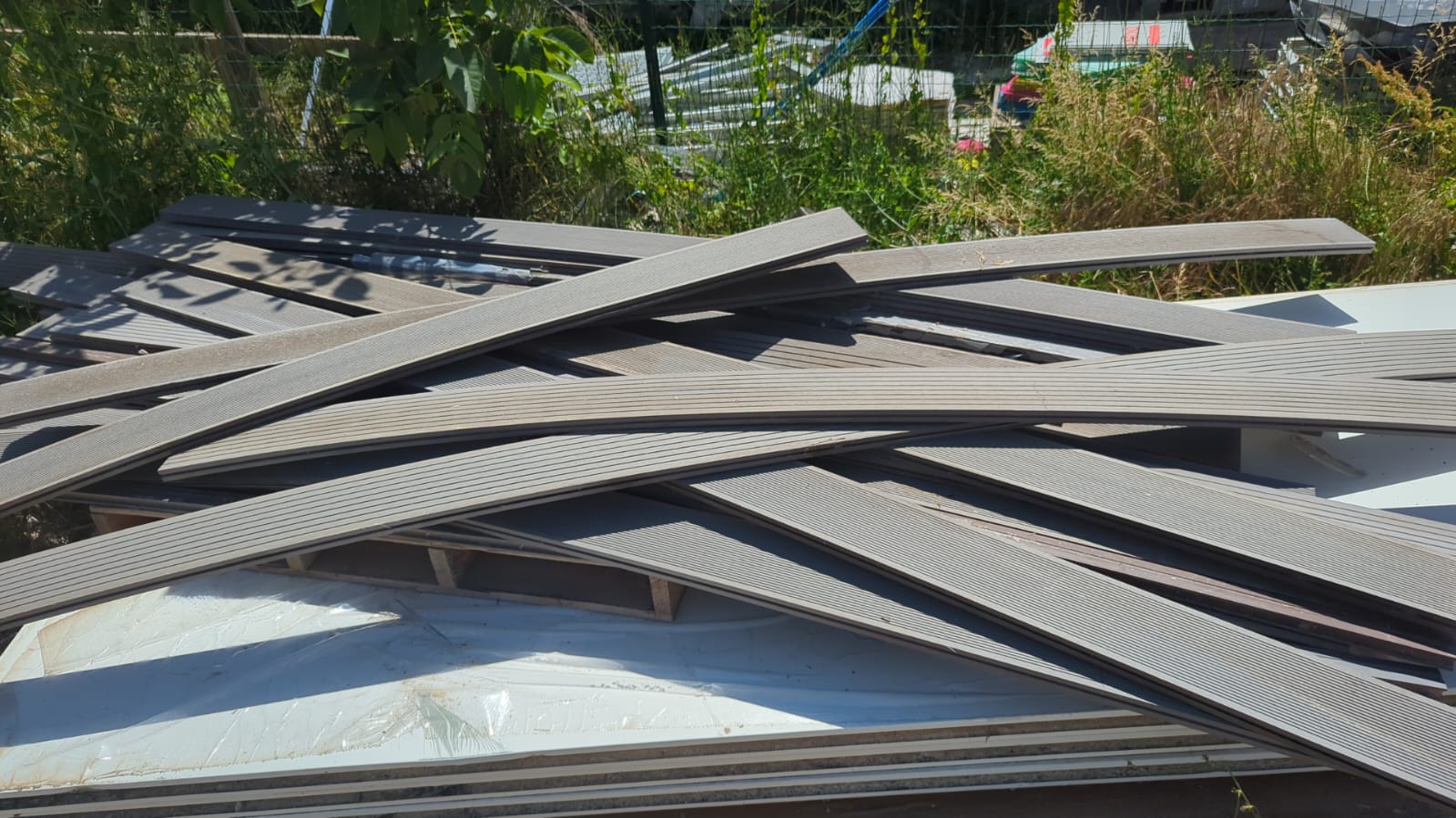 terrasse composite lot destockage